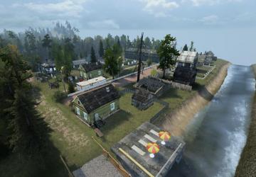 Fuel Run to the Village version 1 for Spintires: MudRunner