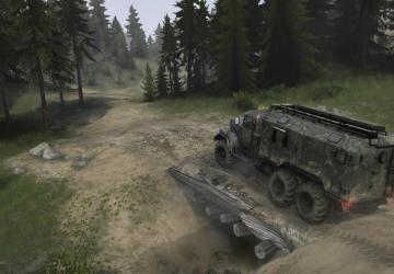 Abandoned City Map version 1 for Spintires: MudRunner