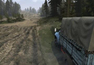Abandoned City Map version 1 for Spintires: MudRunner
