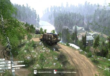 Forgotten Taiga 2 Map version 1.1 for Spintires: MudRunner (v10.06.19)