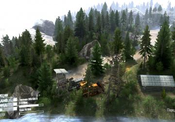 Forgotten Taiga 3 Map (Hard) version 2.0 for Spintires: MudRunner (v10.06.19)