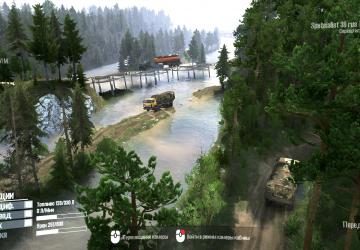 Forgotten Taiga 3 Map (Hard) version 2.0 for Spintires: MudRunner (v10.06.19)