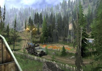 Forgotten Taiga Map version 1.1 for Spintires: MudRunner (v10.06.19)