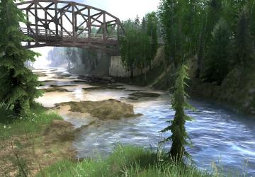 Forgotten Taiga Map version 1.1 for Spintires: MudRunner (v10.06.19)