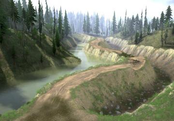 Forgotten Taiga Map version 1.1 for Spintires: MudRunner (v10.06.19)