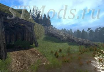 Forgotten Land 2 Map version 1.0 for Spintires: MudRunner (v14.08.19)