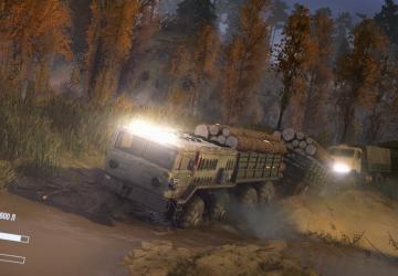 Zateyka Map - Autumn version 14.08.19 for Spintires: MudRunner (v25.02.21)