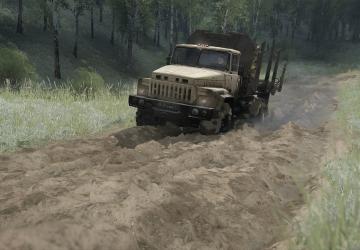 Green Forest Map version 1 for Spintires: MudRunner (v14.08.19)