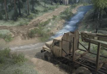 Green Forest Map version 1 for Spintires: MudRunner (v14.08.19)