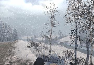 Winter at Kuzmich's Map version 0.95 for Spintires: MudRunner (v10.06.19)