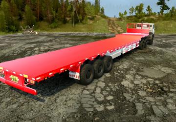 Red Trailer version 1 for Spintires: MudRunner (v10.06.19)