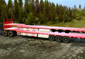 Red Trailer version 1 for Spintires: MudRunner (v10.06.19)