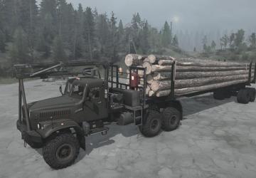 KrAZ-255b version 07.11.22 for Spintires: MudRunner (v25.02.21)