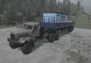 KrAZ-255b version 21.06.22 for Spintires: MudRunner (v25.02.21)