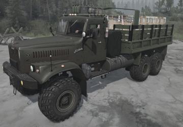 KrAZ-255b version 23.07.22 for Spintires: MudRunner (v25.02.21)
