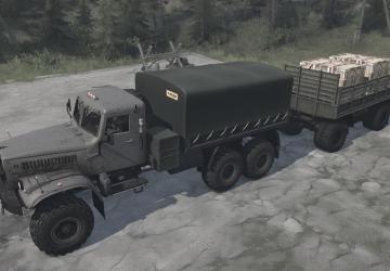 KrAZ-255b version 23.07.22 for Spintires: MudRunner (v25.02.21)