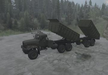 KrAZ-255b version 24.04.22 for Spintires: MudRunner (v25.02.21)