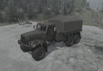 KrAZ-255b version 24.04.22 for Spintires: MudRunner (v25.02.21)