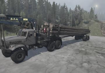 KrAZ-255b version 24.04.22 for Spintires: MudRunner (v25.02.21)