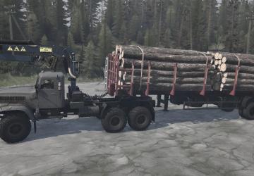 KrAZ-255b version 24.04.22 for Spintires: MudRunner (v25.02.21)