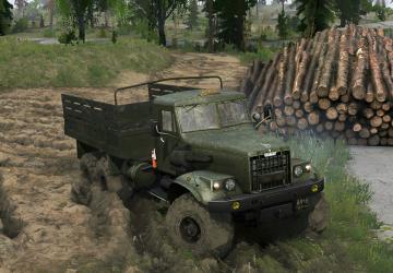 KrAZ-255B Overhaul version 1 for Spintires: MudRunner (v10.06.19)