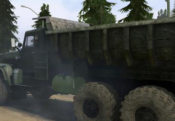 KrAZ-255B Overhaul version 1 for Spintires: MudRunner (v10.06.19)