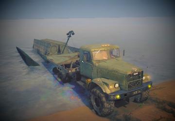 KRAZ-255B (Pontoon Park) version 1.3 for Spintires: MudRunner (v25.02.21)