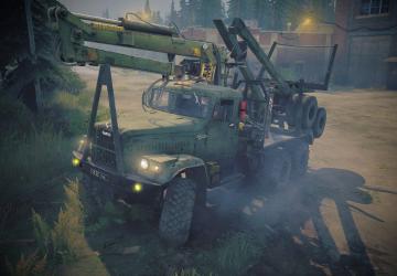 KRAZ-255B (Pontoon Park) version 1.3 for Spintires: MudRunner (v25.02.21)