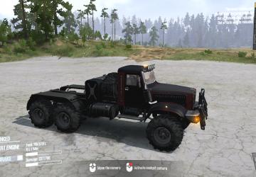 KRAZ 255F version 04.04.2020 for Spintires: MudRunner (v10.06.19)