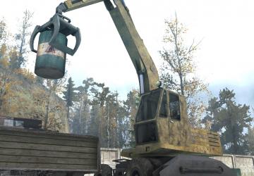 Kraz 257, EO 3323, Crane Retexture version 1.0 for Spintires: MudRunner (vAll)