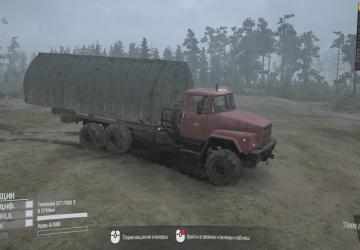 Kraz-260/260V version 21.10.19 for Spintires: MudRunner (v18.05.21)