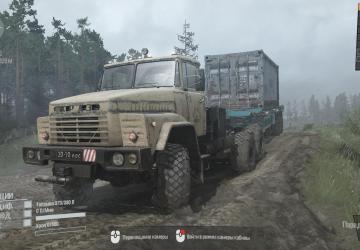 Kraz-260/260V version 21.10.19 for Spintires: MudRunner (v18.05.21)