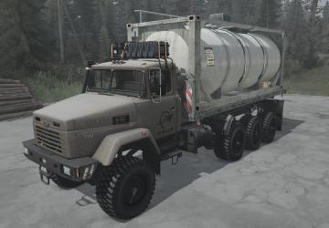 KrAZ-7140H6 version 06.11.21 for Spintires: MudRunner (v25.02.21)