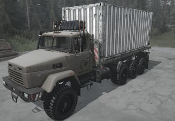 KrAZ-7140H6 version 06.11.21 for Spintires: MudRunner (v25.02.21)