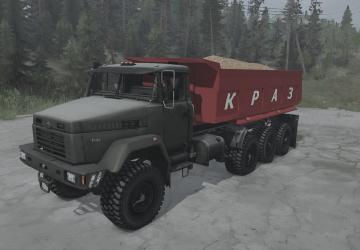 KrAZ-7140H6 version 06.11.21 for Spintires: MudRunner (v25.02.21)