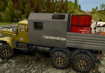 KRAZ YAZ 214 version 2.0 for Spintires: MudRunner (v14.08.19)