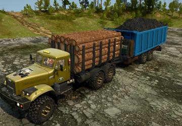 KRAZ YAZ 214 version 2.0 for Spintires: MudRunner (v14.08.19)