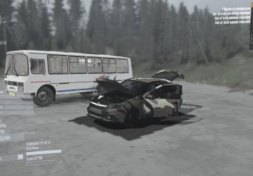 LADA Granta Coupe version 2.0 for Spintires: MudRunner (v25.02.21)