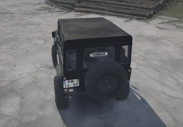 Land Rover Defender D90 TD5 Black Edition v18.05.19 for Spintires: MudRunner (v22.03.19)