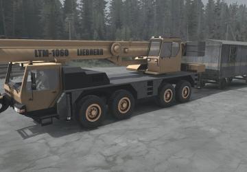 Liebherr LTM-1060/2 version 26.04.20 for Spintires: MudRunner (v14.08.19)