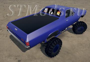 Lifted 70’ Chevy El Camino version 1.0 for Spintires: MudRunner (v10.06.19)