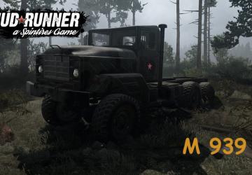 M 939 version 13.08.19 for Spintires: MudRunner (v10.06.19)
