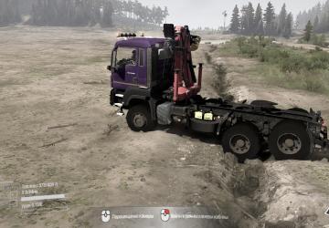 Man 18 480 Sidelnick version v.1 for Spintires: MudRunner (v19.11.18)