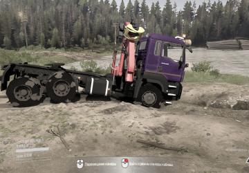 Man 18 480 Sidelnick version v.1 for Spintires: MudRunner (v19.11.18)