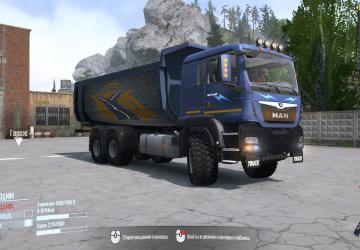 MAN Tgs 40.480 - Nord version 1 for Spintires: MudRunner (v10.06.19)