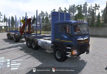 MAN Tgs 40.480 - Nord version 1 for Spintires: MudRunner (v10.06.19)