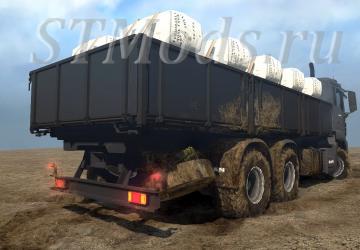 MAN TGS 6x6 Pack version 1.0 for Spintires: MudRunner (v14.08.19)