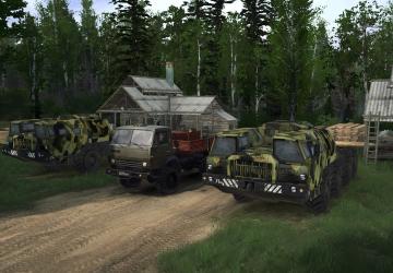 Map «Village 2: Flood» version 1.0 for Spintires: MudRunner (v25.02.21)