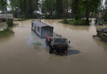 Map «Village 2: Flood» version 1.0 for Spintires: MudRunner (v25.02.21)