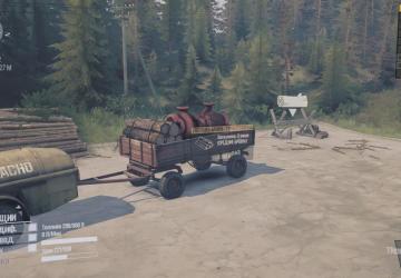 MAZ-505 TZ-500 Fuel Tanker version 1.0 for Spintires: MudRunner (v25.02.21)